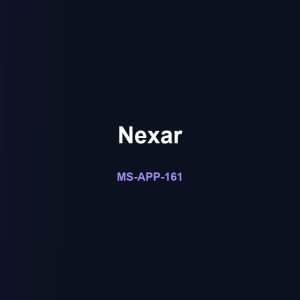پیش‌نمایش قالب رابط اپلیکیشن «Nexar»