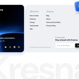 Kresna Footer