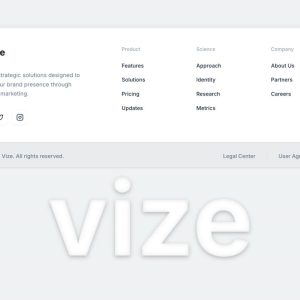 Vize Footer