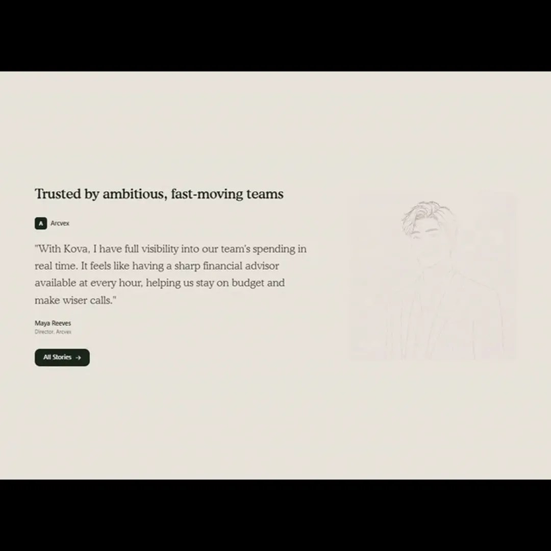 Kova Testimonial