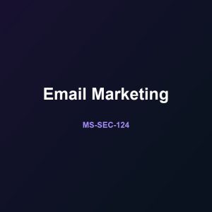 پیش‌نمایش بخش آمادهٔ سایت «Email Marketing»