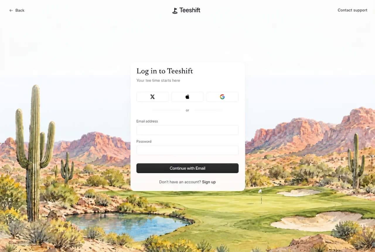Teeshift Login
