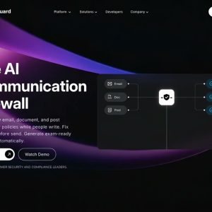 پیش‌نمایش بخش آمادهٔ سایت «VeilGuard CTA»