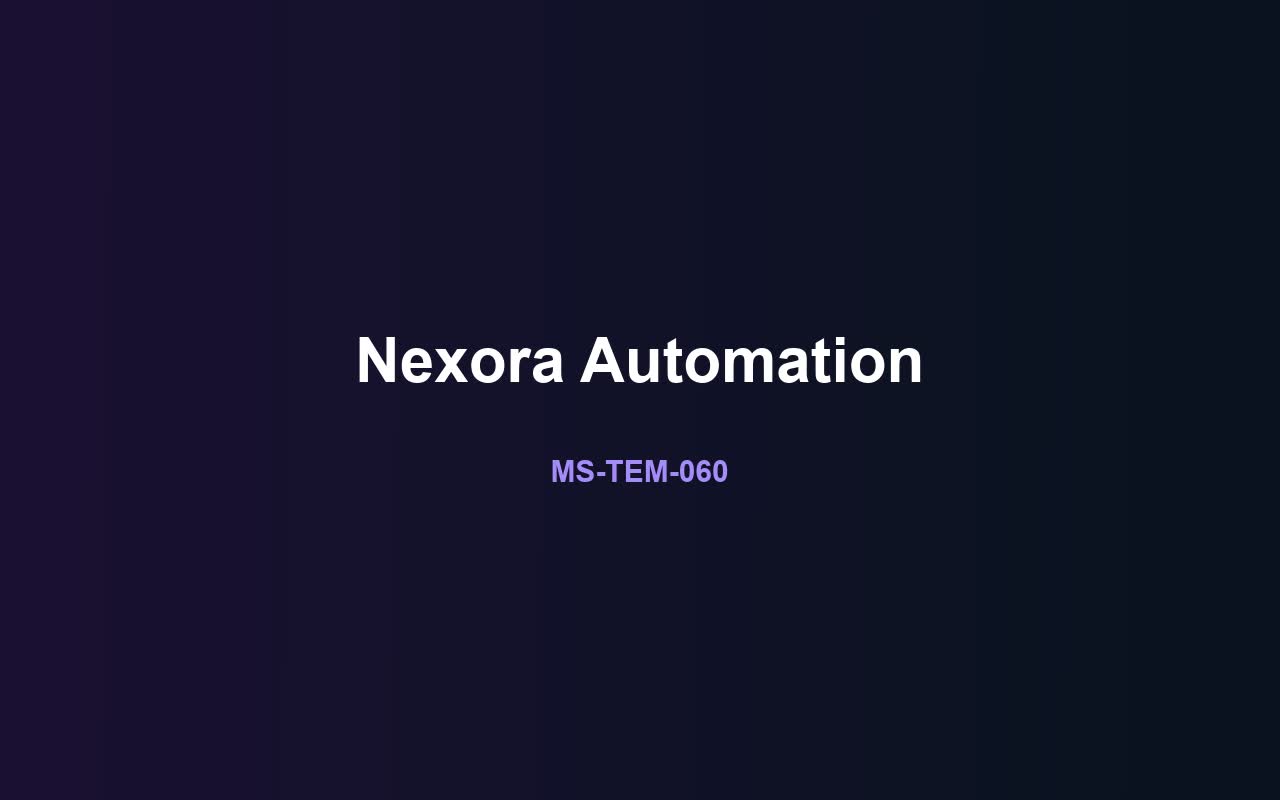 Nexora Automation