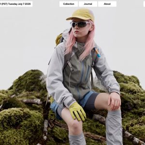 پیش‌نمایش قالب سایت آماده «Outdoor Apparel»