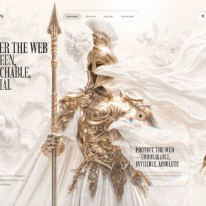 پیش‌نمایش قالب سایت آماده «Imperial VPN»