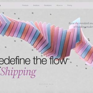 پیش‌نمایش قالب سایت آماده «Shipping Infrastructure»