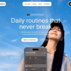 پیشنمایش قالب سایت آماده «Routine Coach»