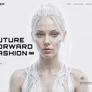 پیش‌نمایش قالب سایت آماده «Synth Mode»