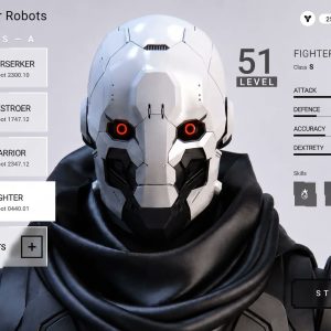 پیش‌نمایش قالب سایت آماده «Robot Battle Arena»