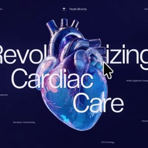 پیش‌نمایش قالب سایت آماده «Cardia 3D»