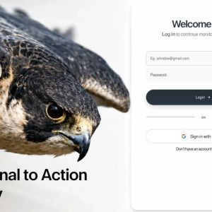 پیش‌نمایش قالب سایت آماده «Real-Time Alerts»