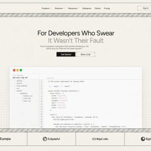 پیش‌نمایش قالب سایت آماده «Codeveil»